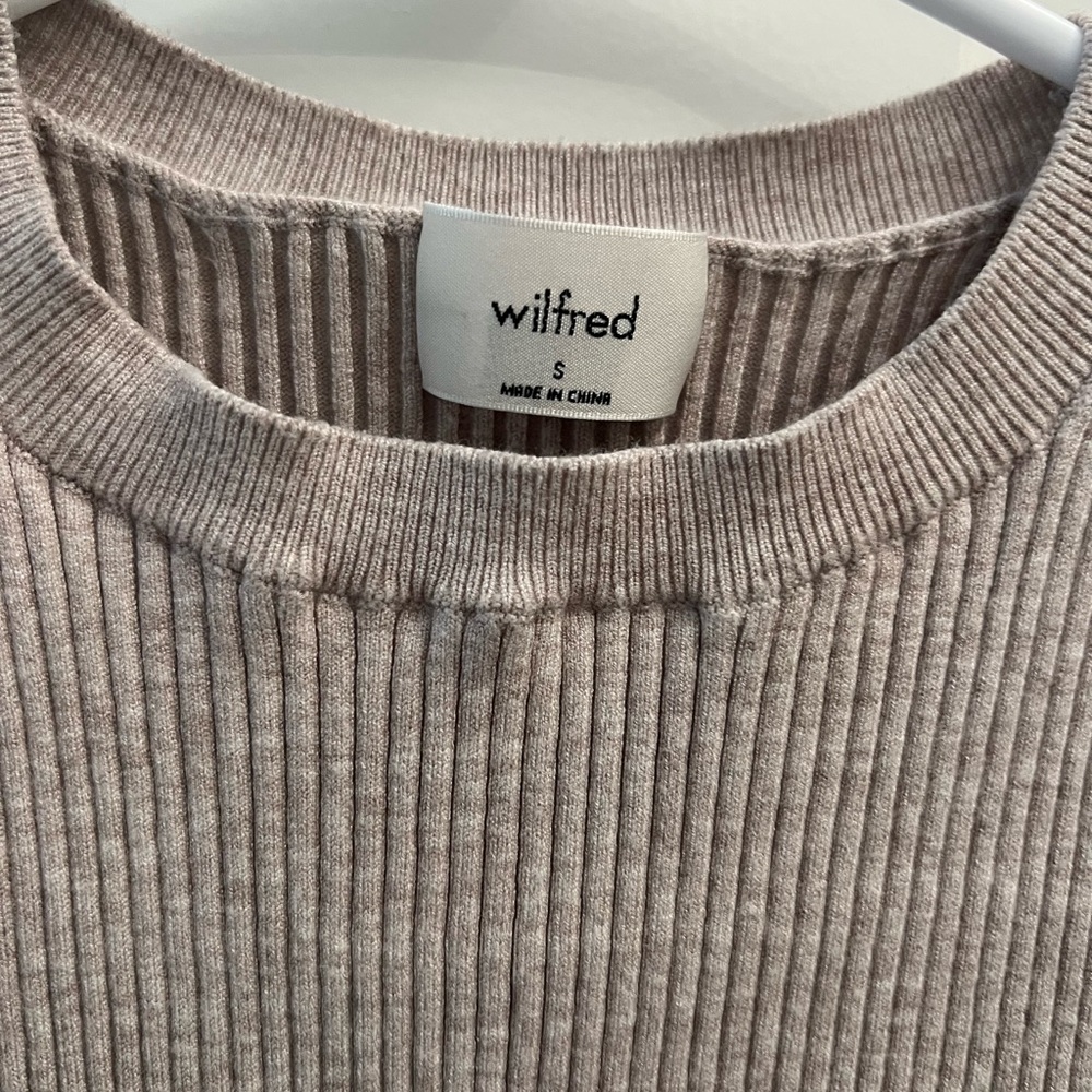 Aritzia Wilfred Ribbed Knit Tank Top - Picture 2 of 2